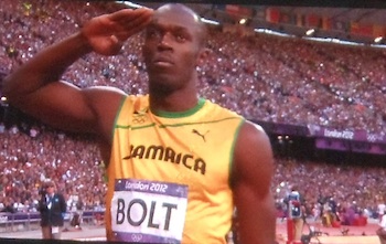 Usain Bolt's mum must be very proud