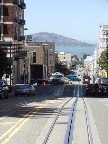Enjoying the ride that is life with its up and downs cable car style